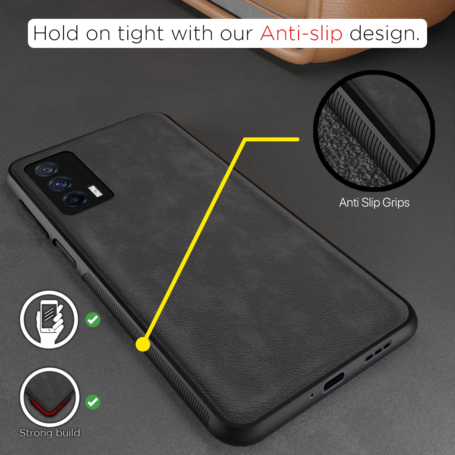 Pikkme grey back cover for iQOO 7 5G – photo 2