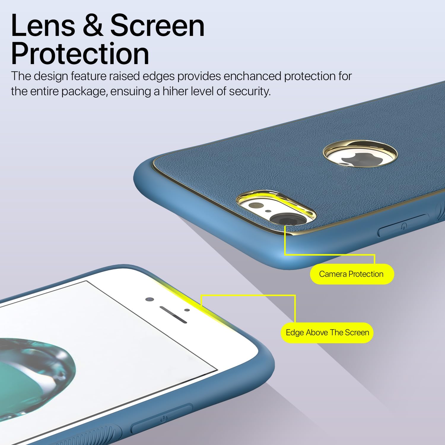 Pikkme iPhone 7/8 blue back cover – photo 3