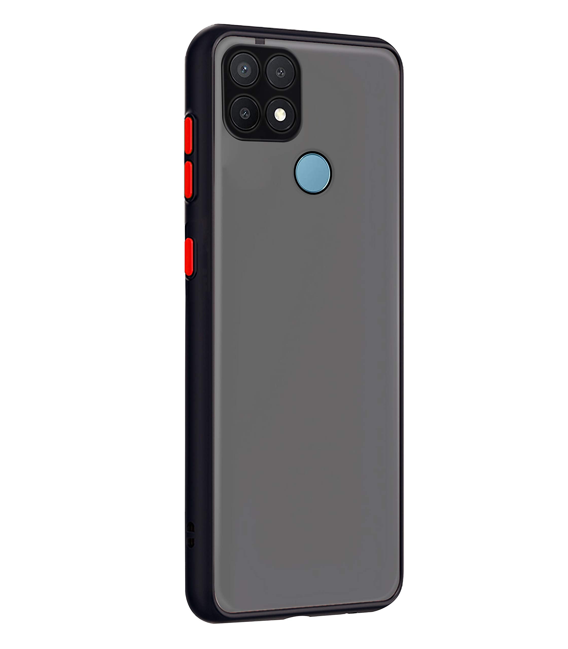 Black Matte mobile cover for Oppo A15/A15s – Pikkme – photo 4