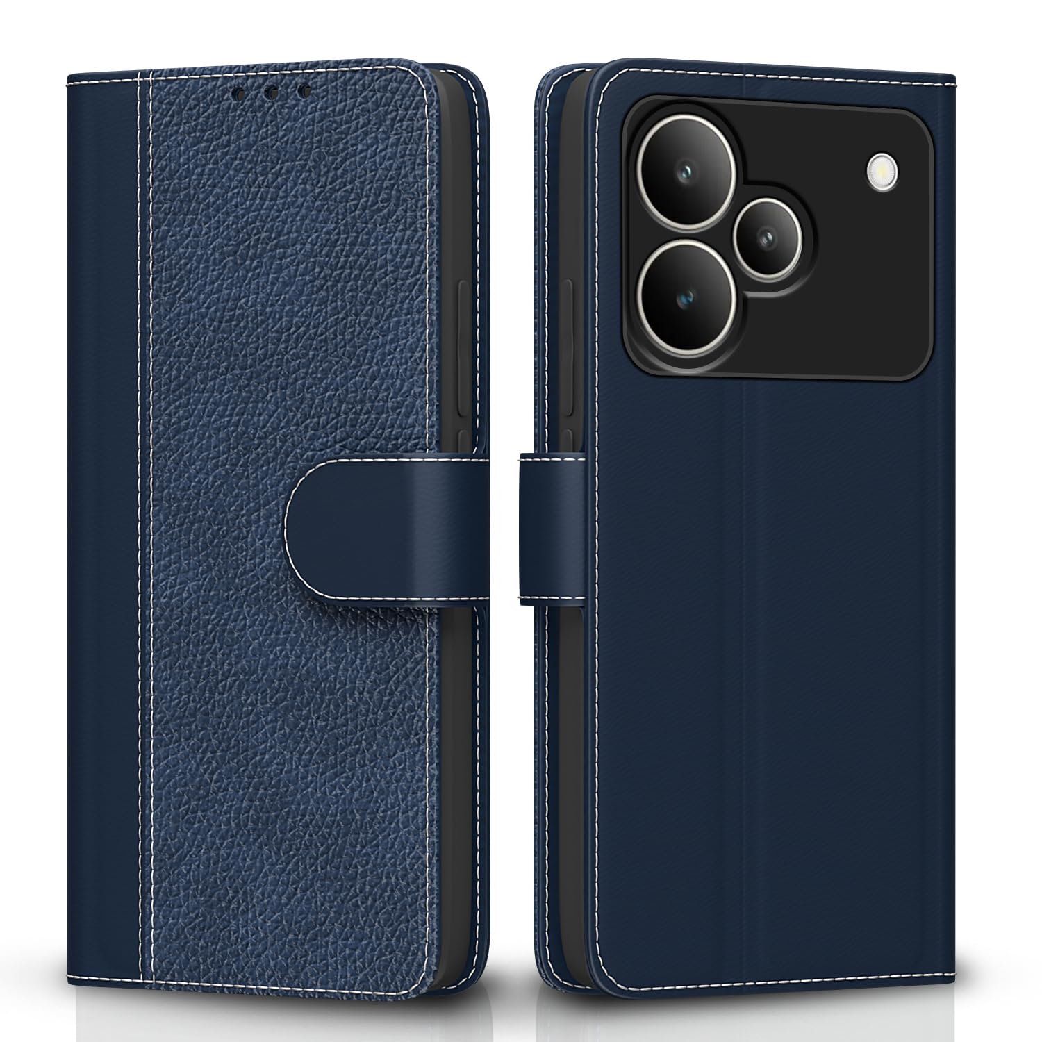 Pikkme Realme P4 5G blue flip case