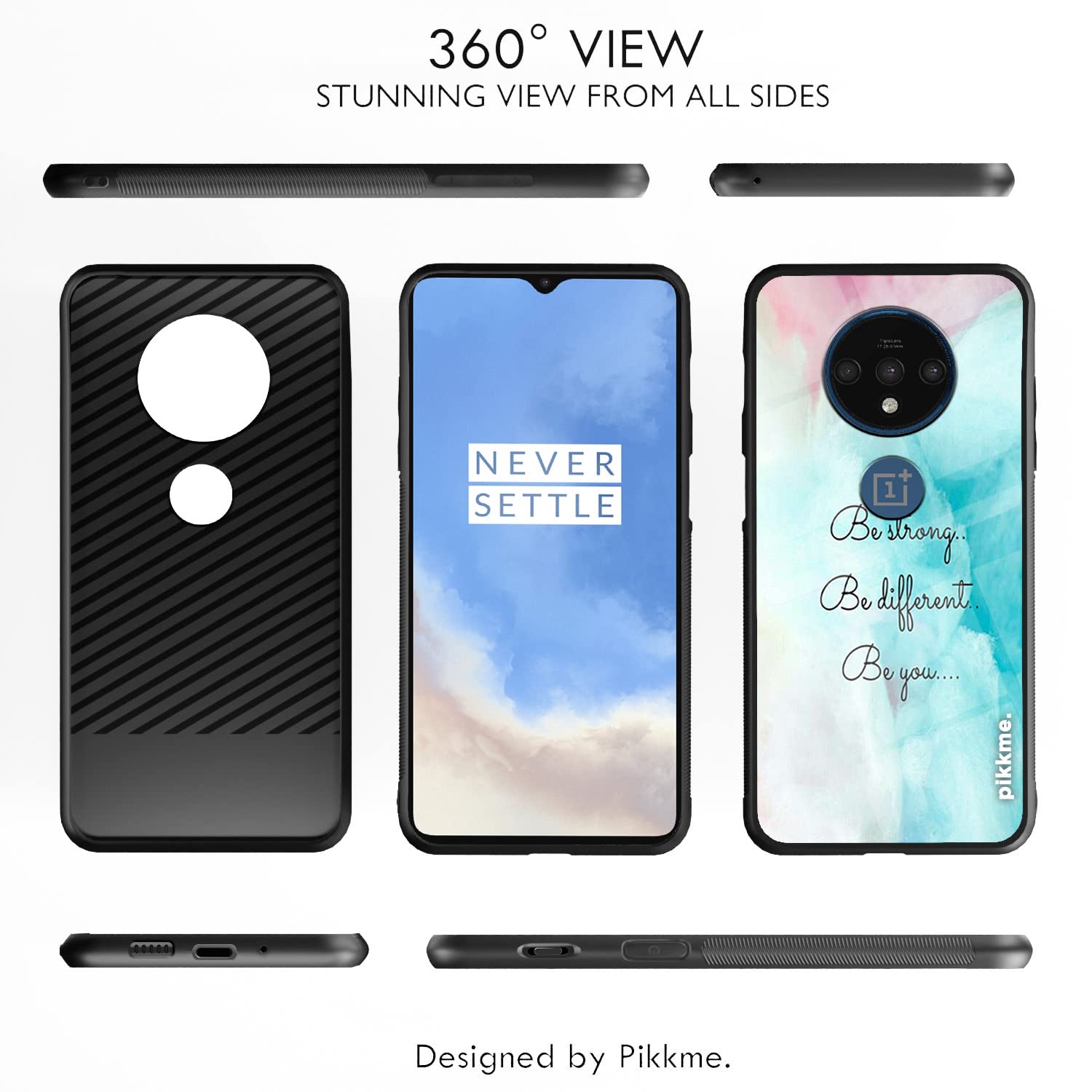 Pikkme Hybrid back cover for OnePlus 7T – photo 2