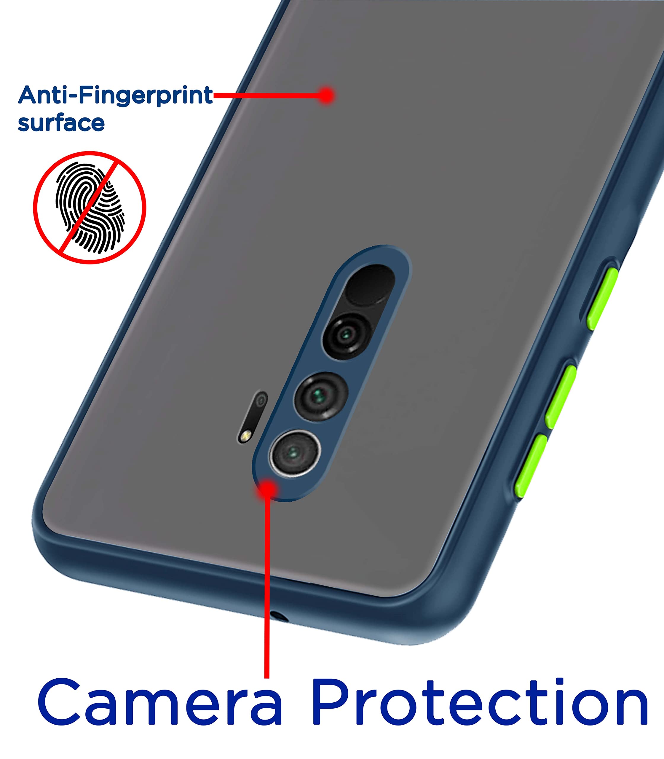 Pikkme blue phone cover for Redmi Note 8 Pro – photo 2