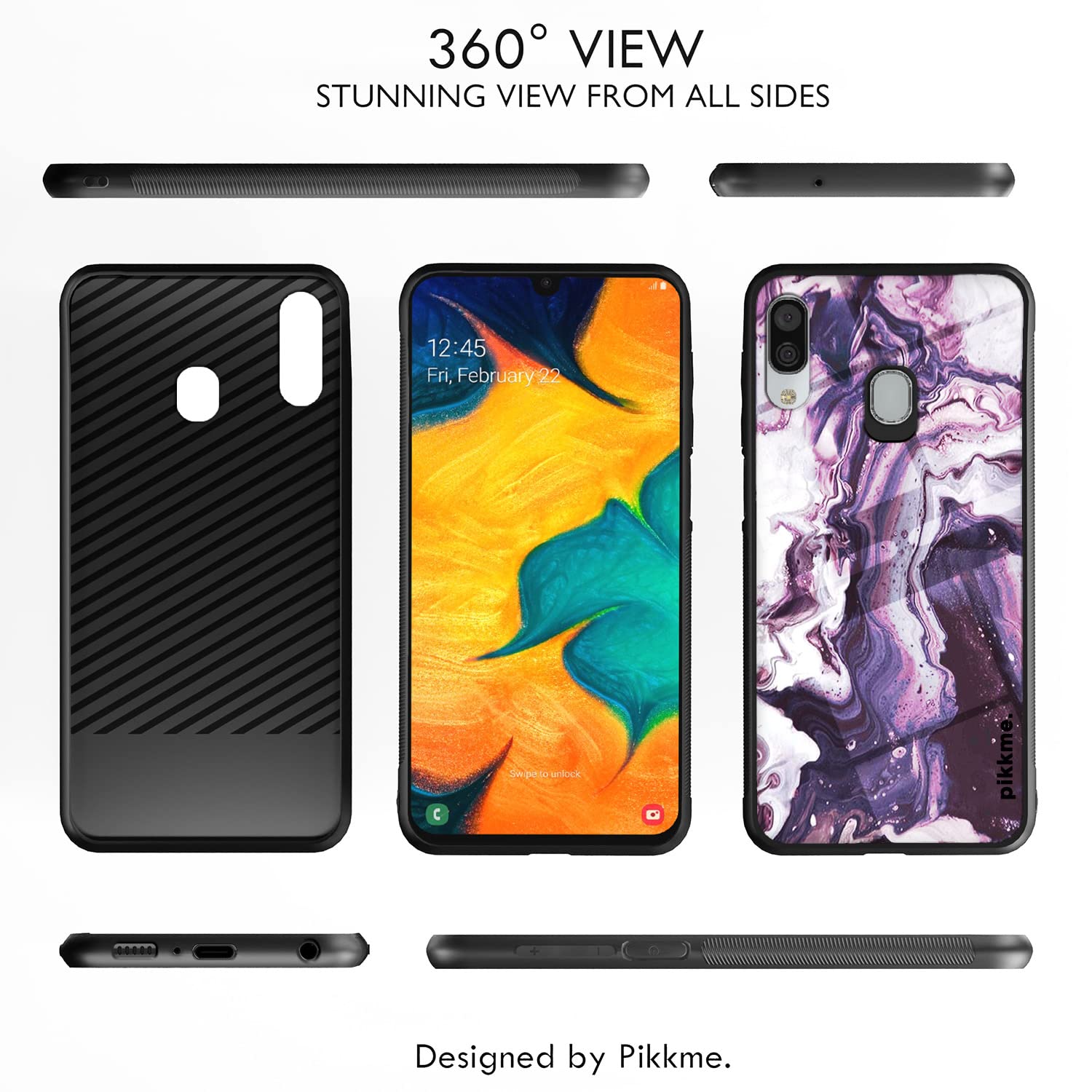 Samsung A20/A30/M10s Hybrid mobile back cover by Pikkme – photo 2