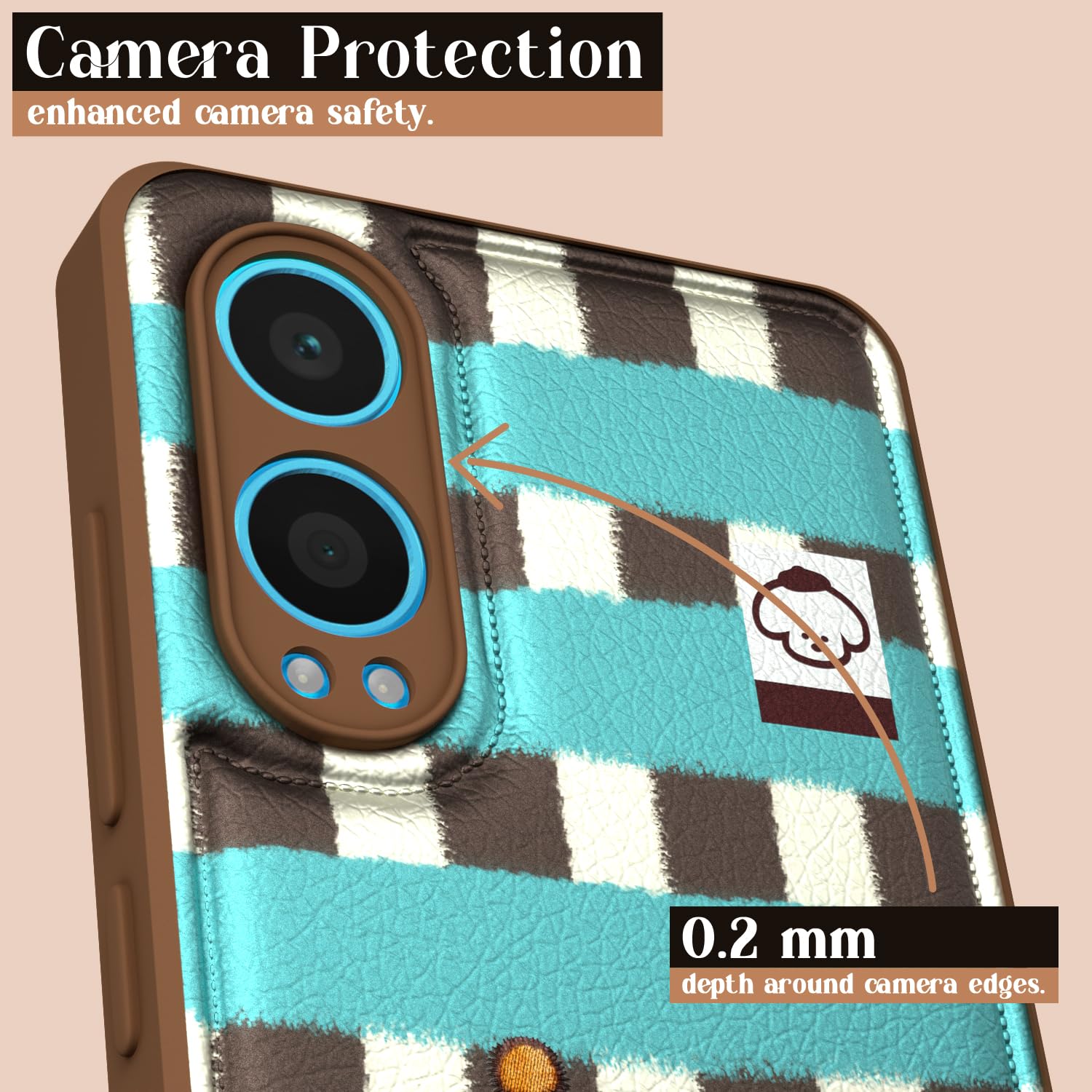 Pikkme OnePlus Nord Ce 4 Lite 5G Cute Girlish Dog Series Back Cover (Design2)