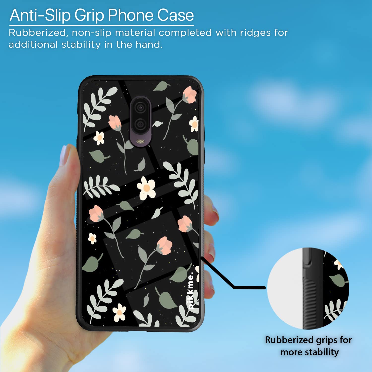 Pikkme OnePlus 7 Flower phone cover – photo 5