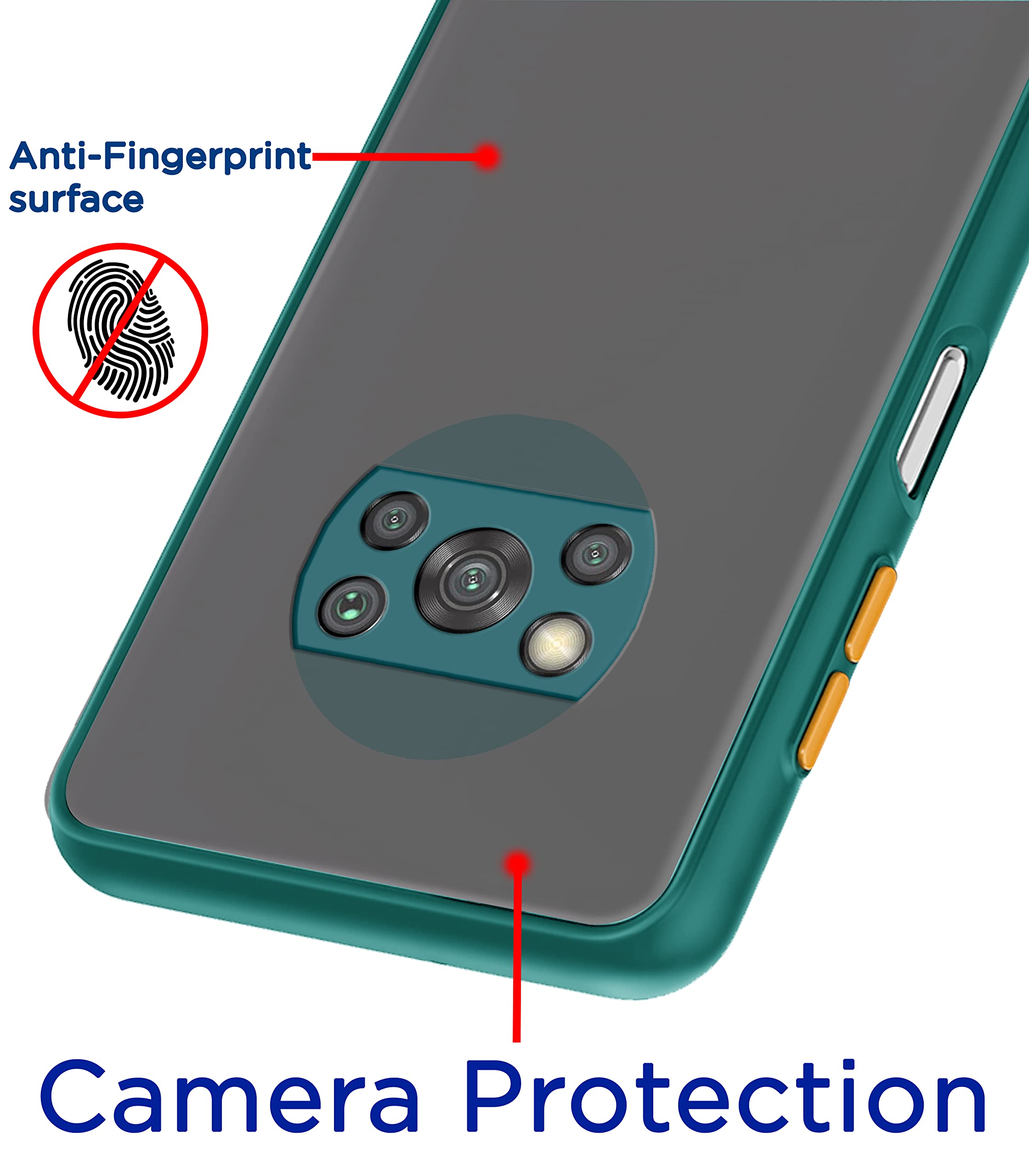 Pikkme Poco X3 Matte light green mobile cover – photo 2