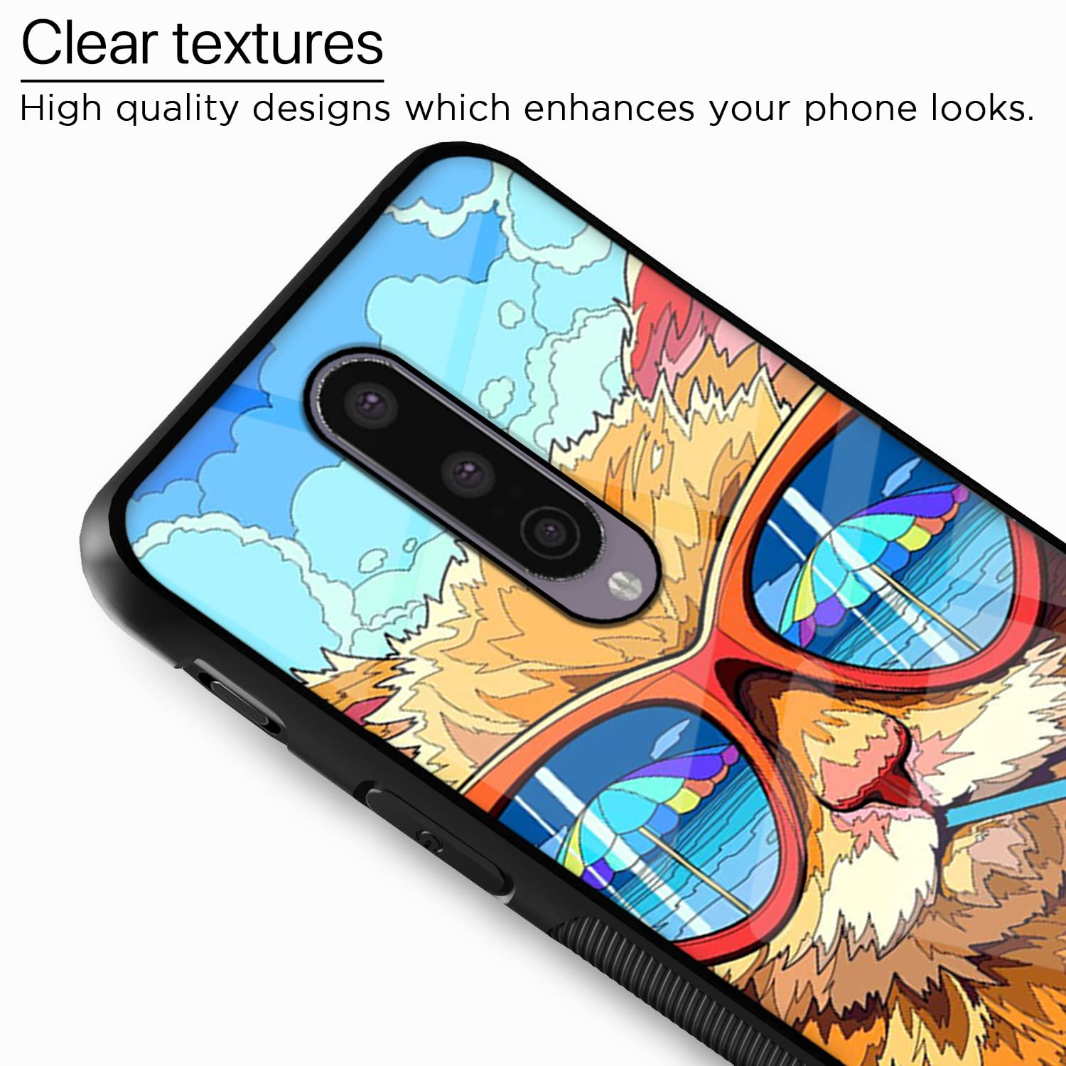 OnePlus 8 Cat mobile back cover by Pikkme – photo 4