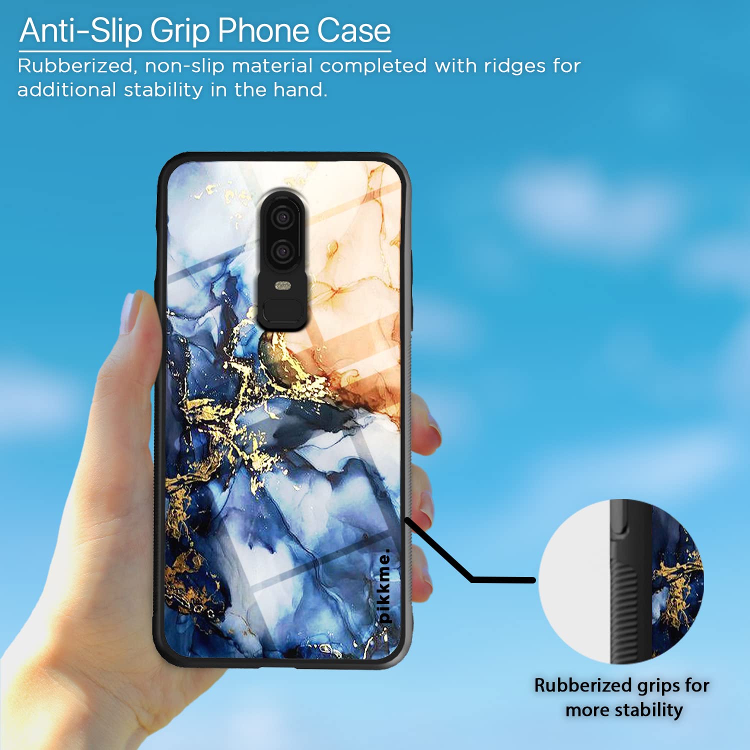Pikkme Hybrid mobile back cover for OnePlus 6 – photo 5