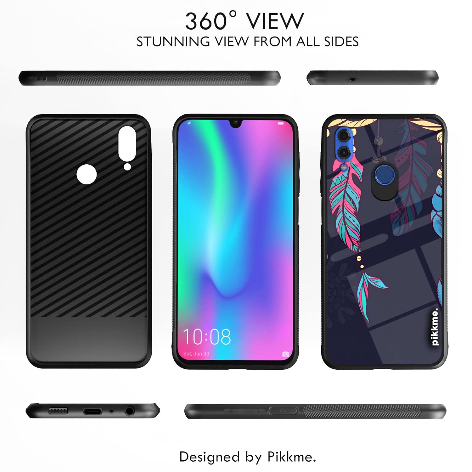 Flower Back cover for Honor 10 Lite – Pikkme – photo 2