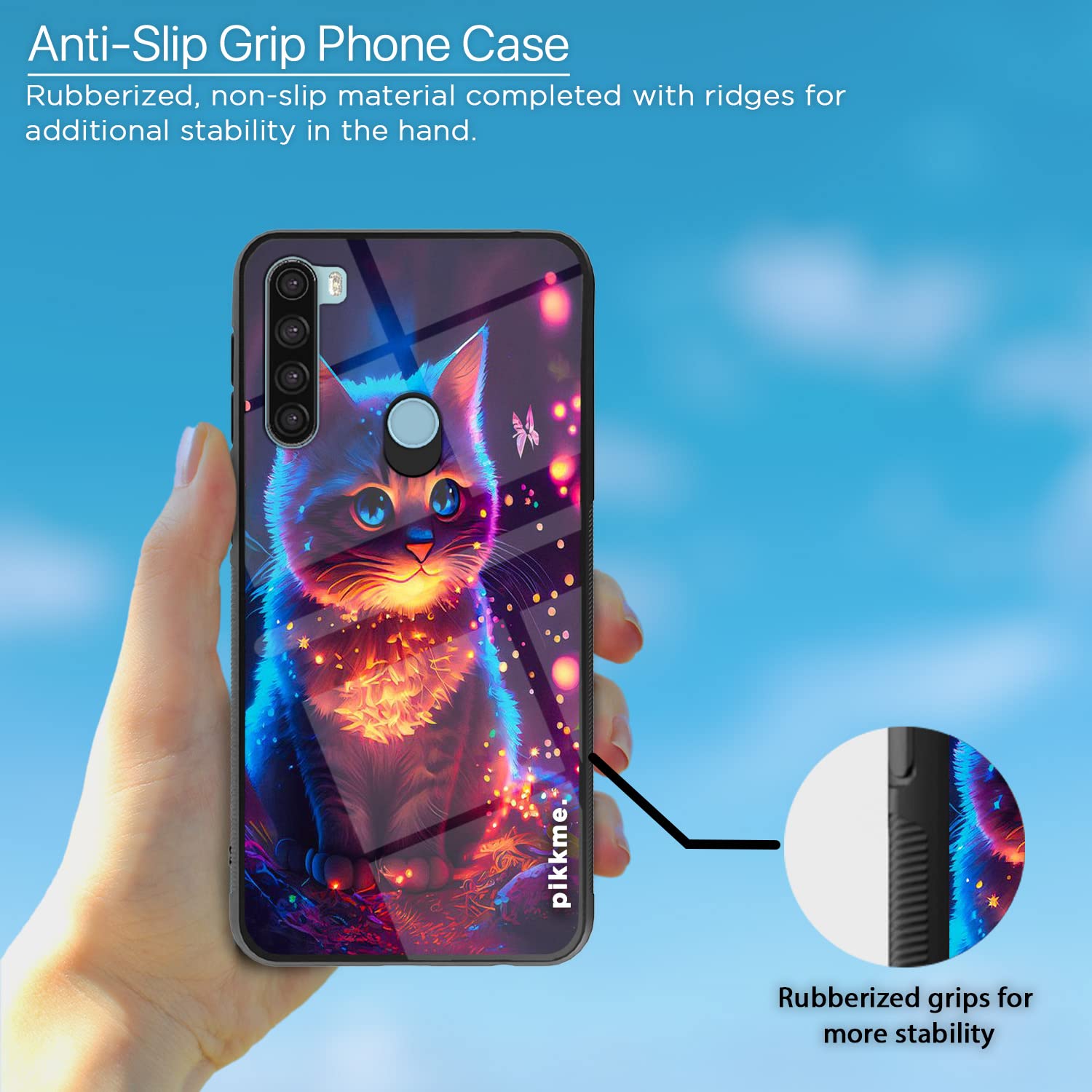 Pikkme Cat mobile back cover for Redmi Note 8 – photo 5