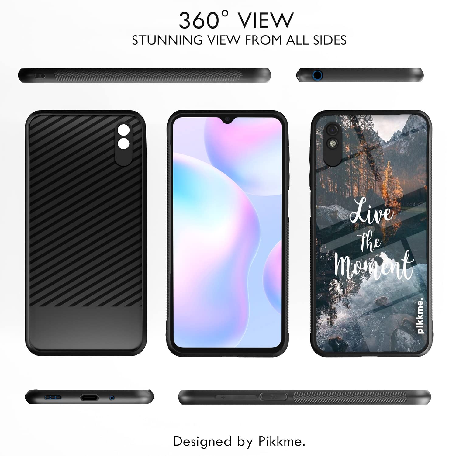 Pikkme Redmi 9A/9i/9A Sport Hybrid mobile back cover – photo 2