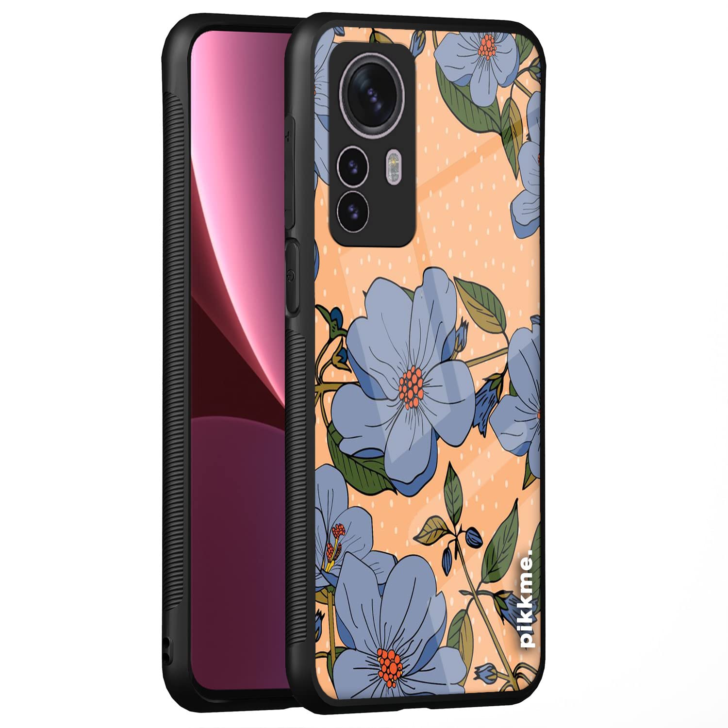 Pikkme Flower mobile cover for Mi 12 Pro 5G
