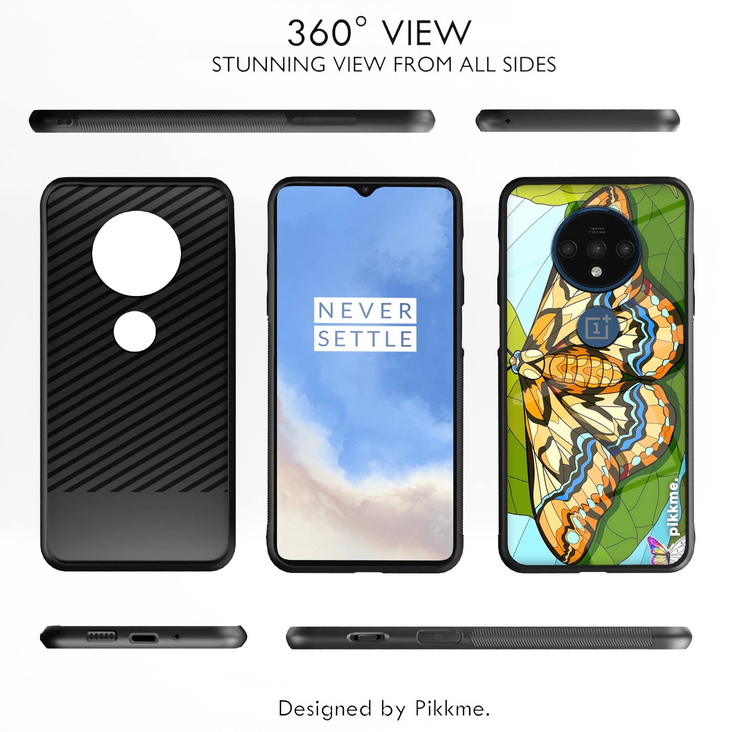 Pikkme Hybrid mobile back cover for OnePlus 7T – photo 2