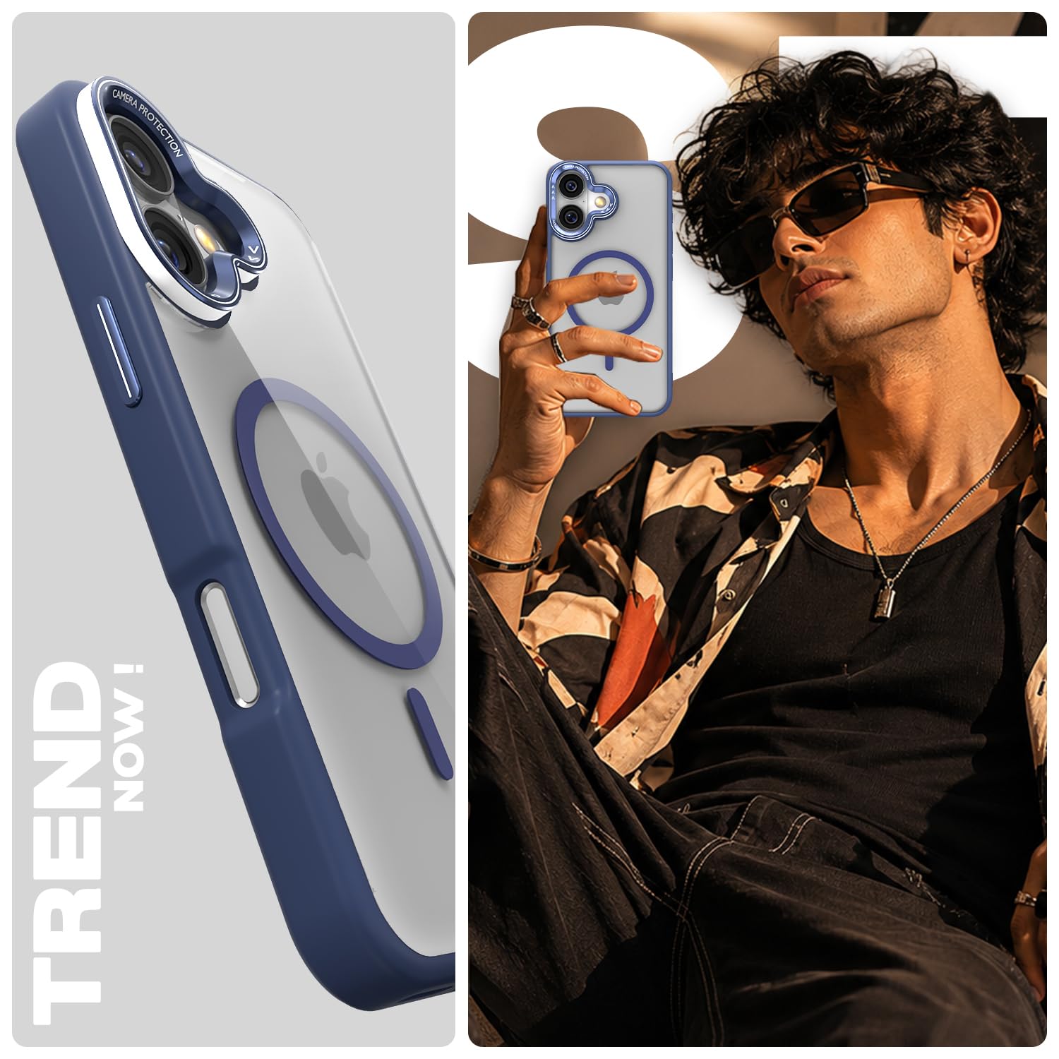 Pikkme iPhone 17 blue mag-safe phone cover – photo 7