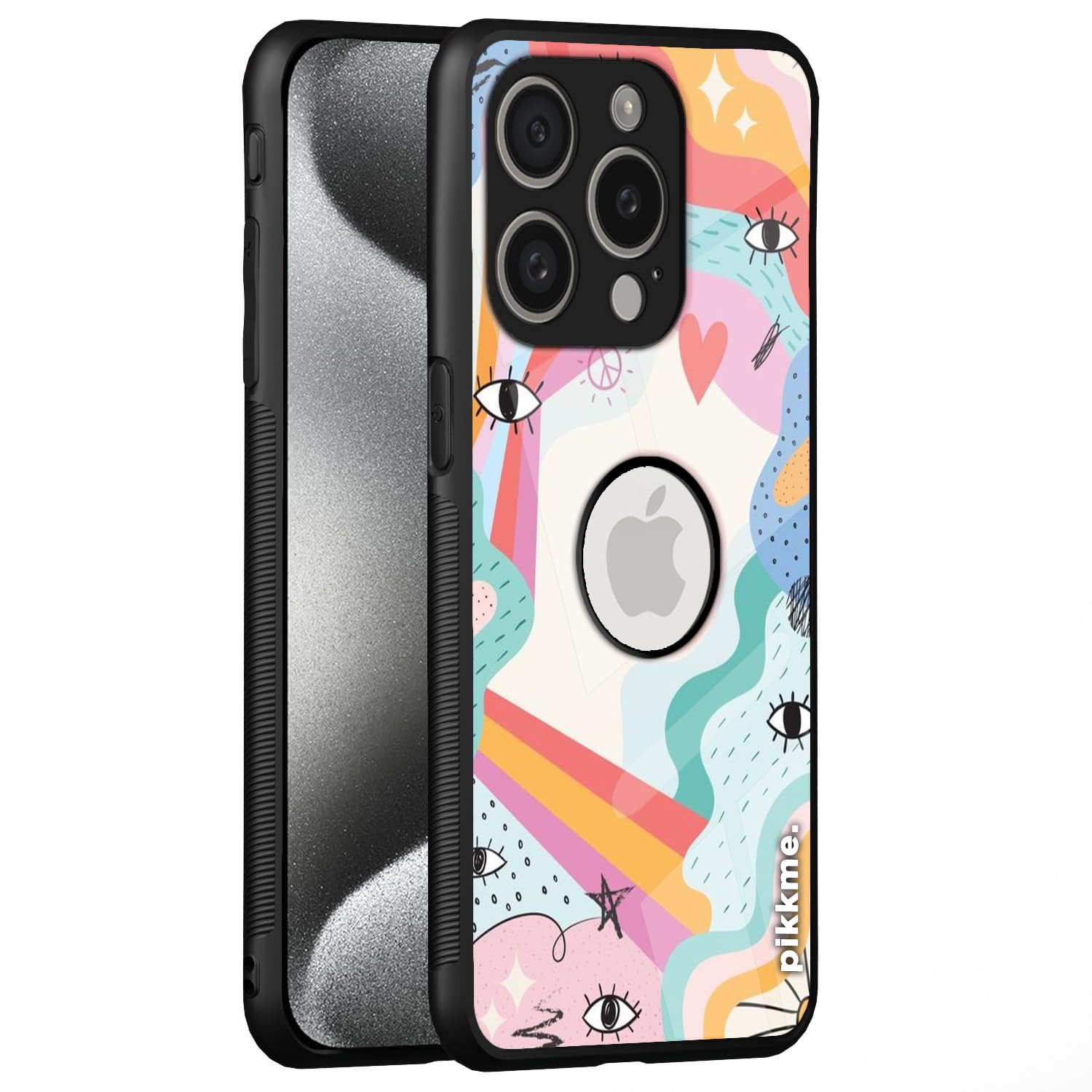 Pikkme iPhone 15 Pro Max back cover
