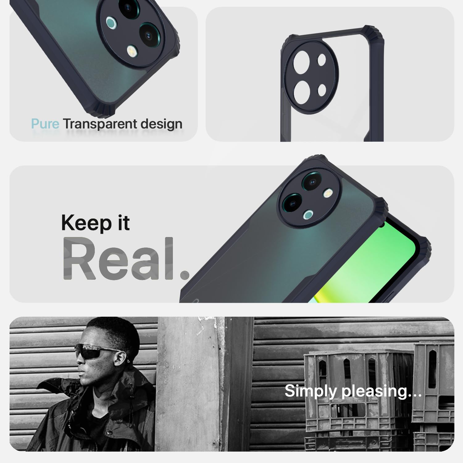 Blue back cover for Vivo Y38 5G – Pikkme – photo 4