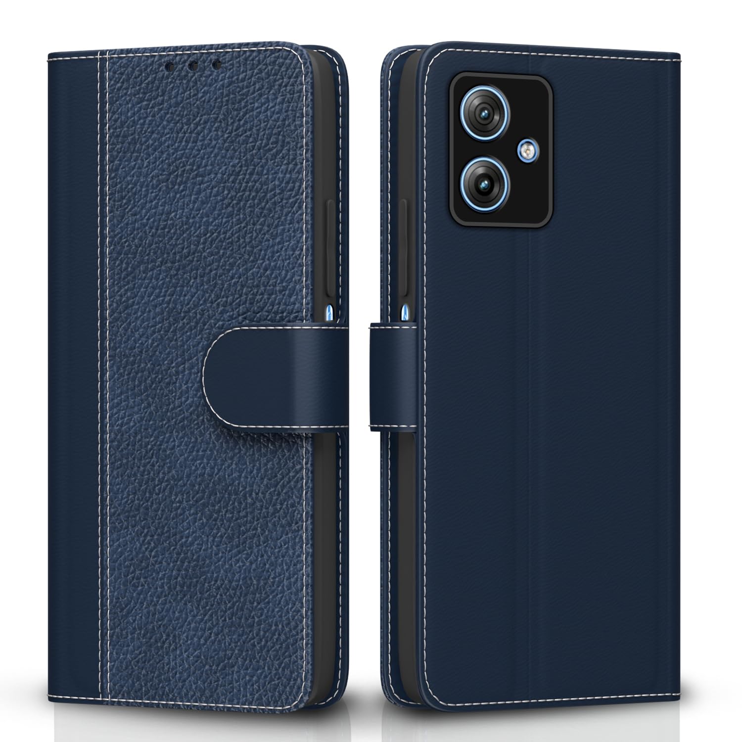 Pikkme Moto G54/G64 5G blue flip cover