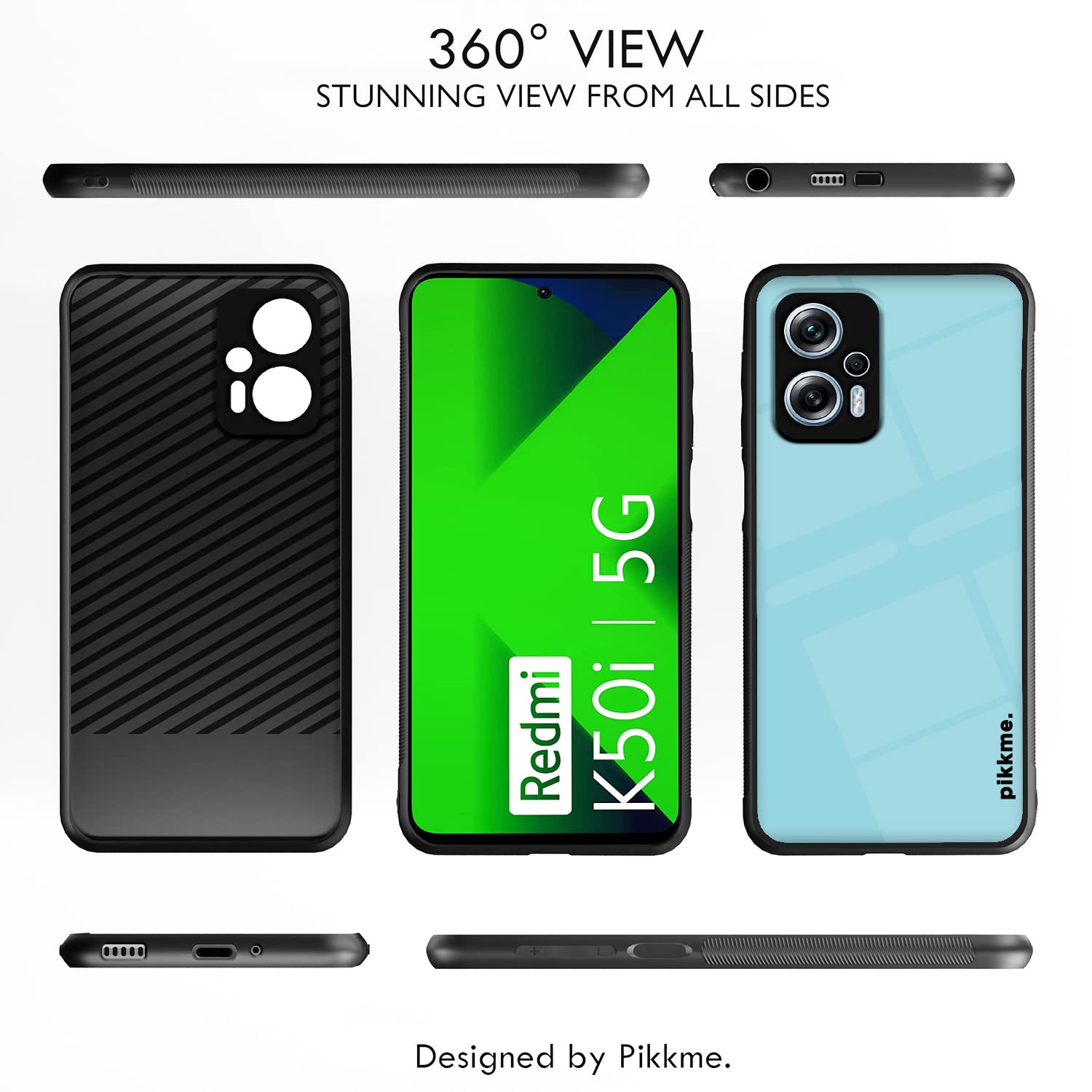 Pikkme Redmi K50i 5G Hybrid back cover – photo 2