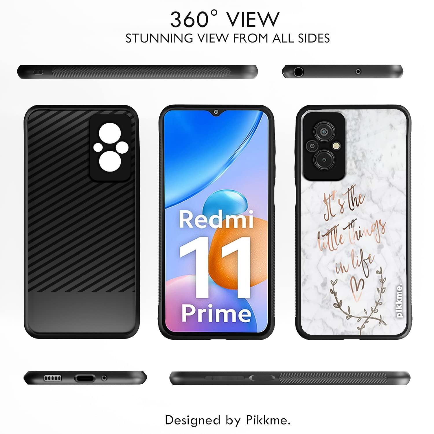 Pikkme Hybrid phone cover for Redmi 11 Prime 4G – photo 2