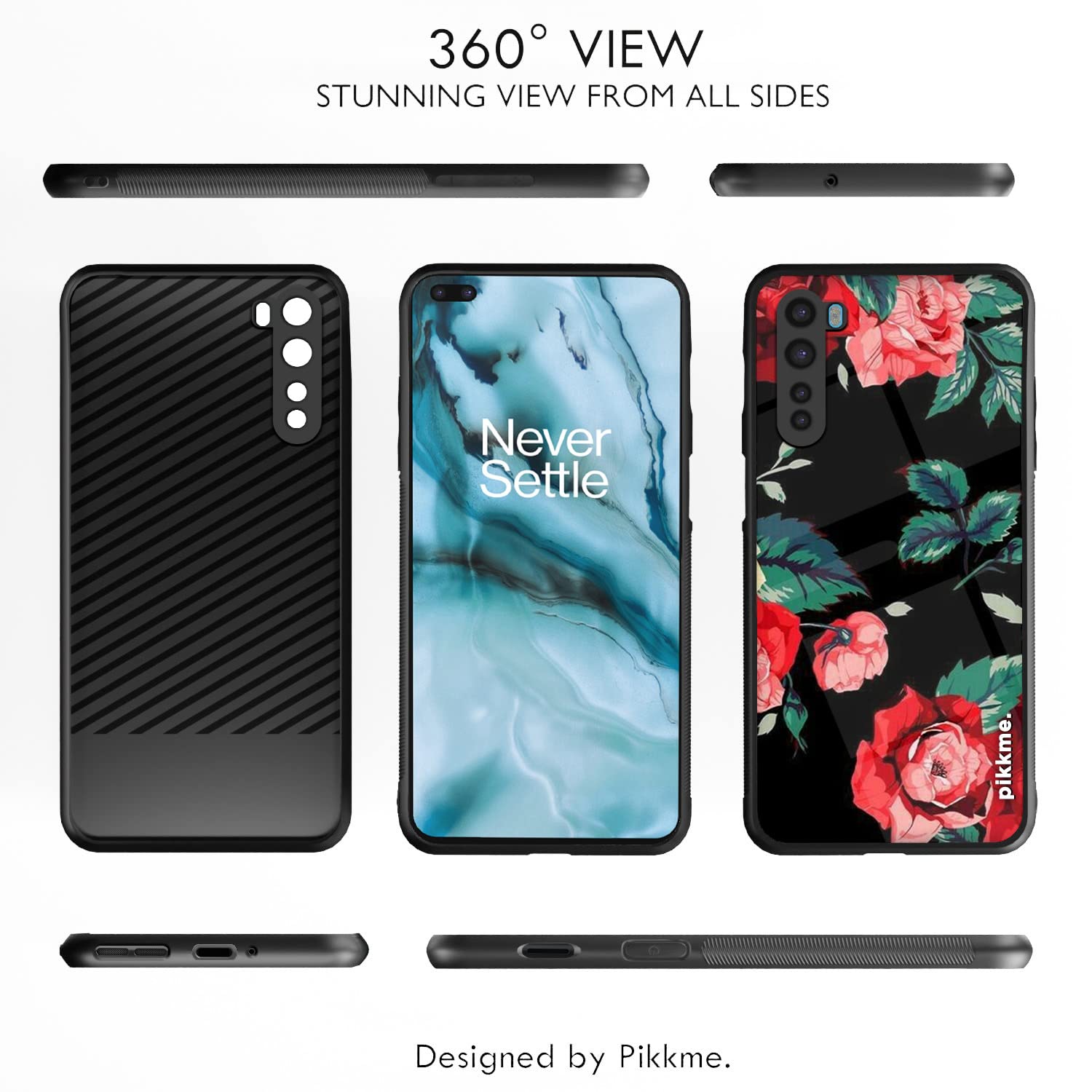 OnePlus Nord Flower back cover by Pikkme – photo 2