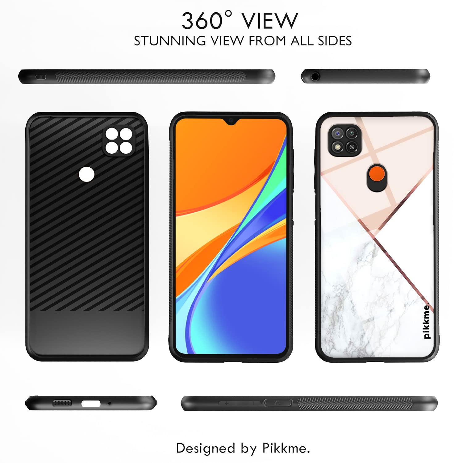 Redmi 10A/9, Poco C31 Hybrid back cover by Pikkme – photo 2