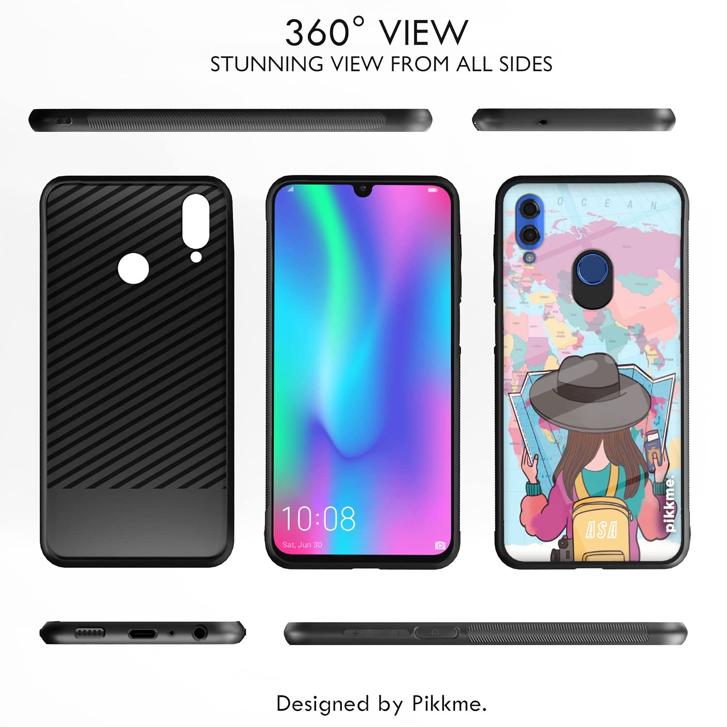Honor 10 Lite Hybrid mobile cover by Pikkme – photo 2