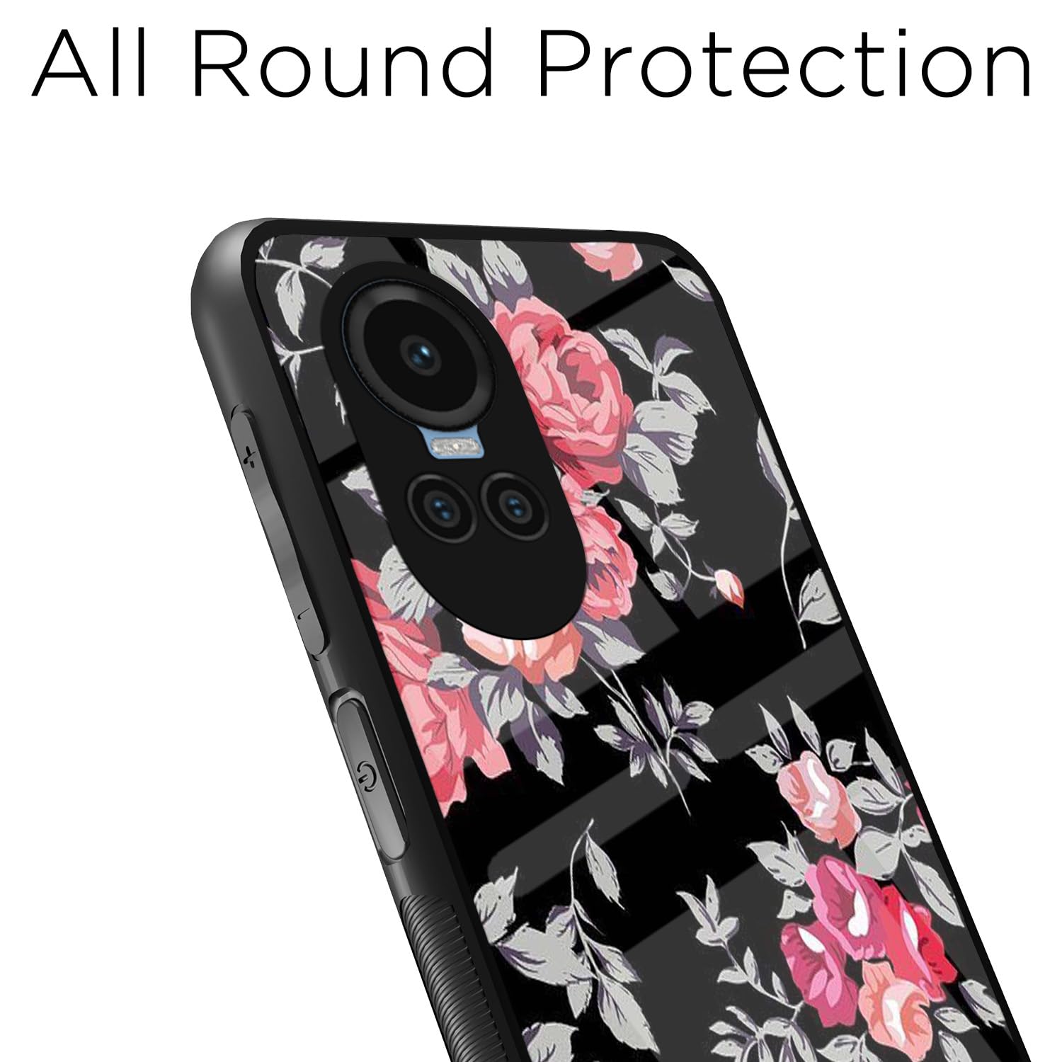 Oppo Reno 10 5G Flower back cover by Pikkme – photo 7
