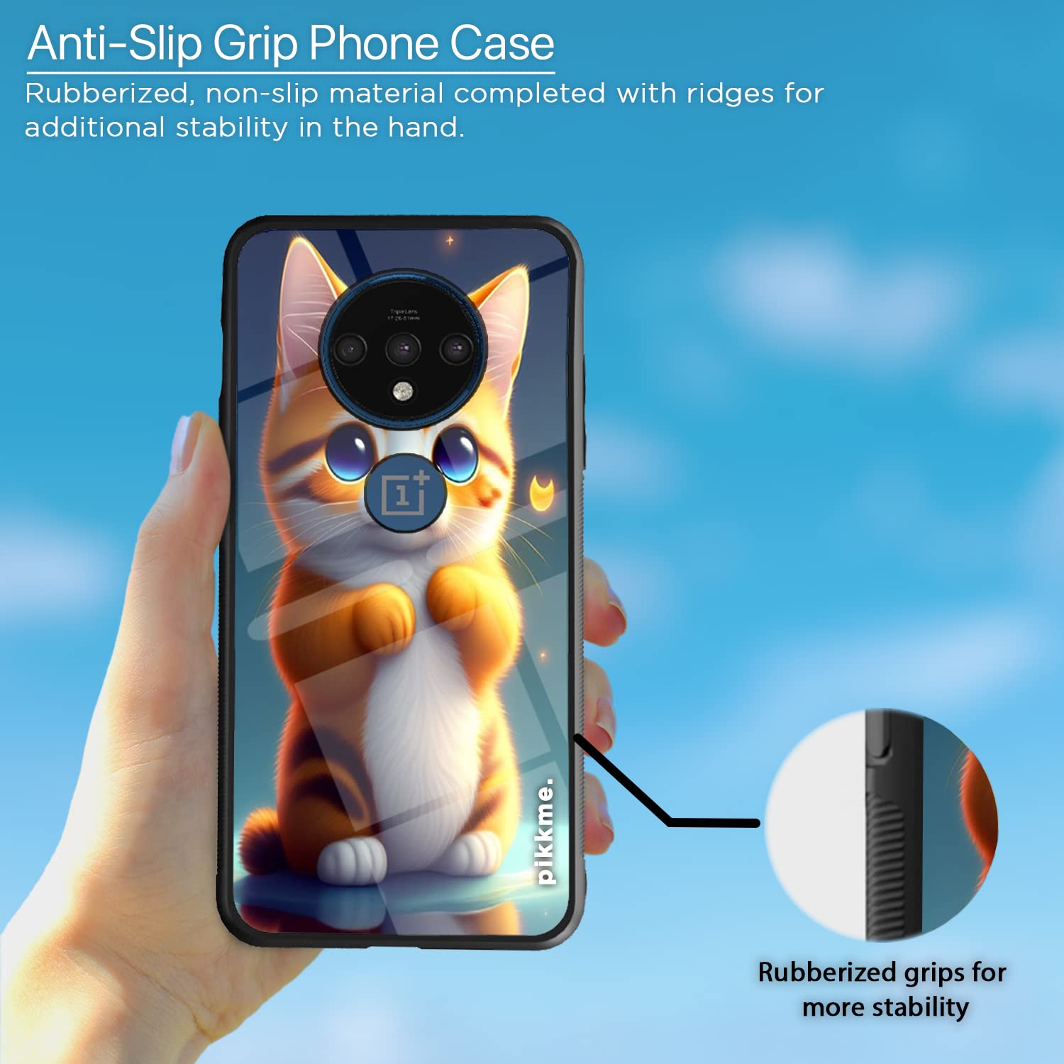 OnePlus 7T Cat mobile back cover by Pikkme – photo 5