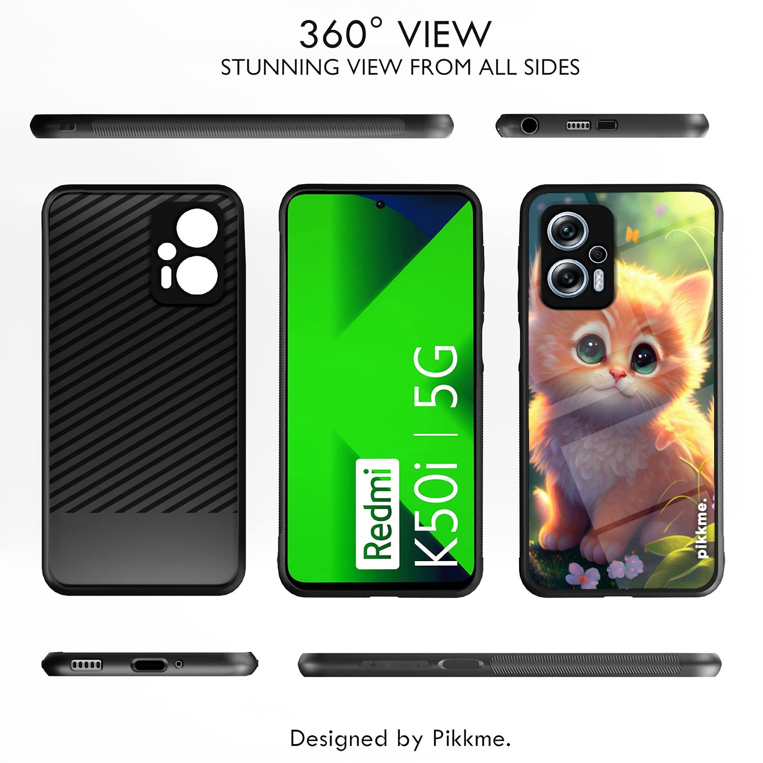 Pikkme Redmi K50i 5G Cat back cover – photo 2