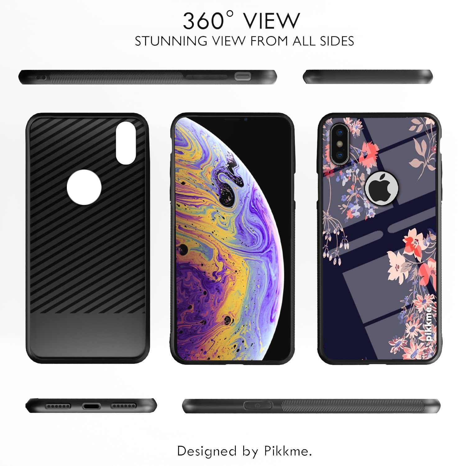 Pikkme iPhone X/XS Flower mobile back cover – photo 2