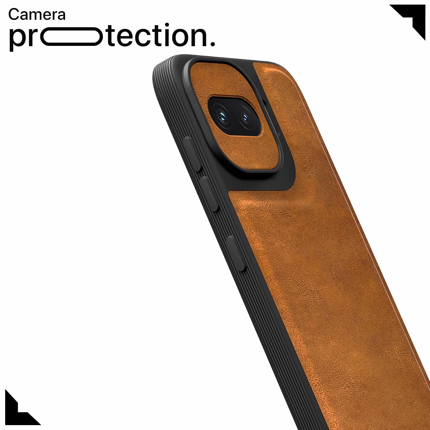 iQOO 15R 5G Leather mobile cover in brown by Pikkme – photo 5