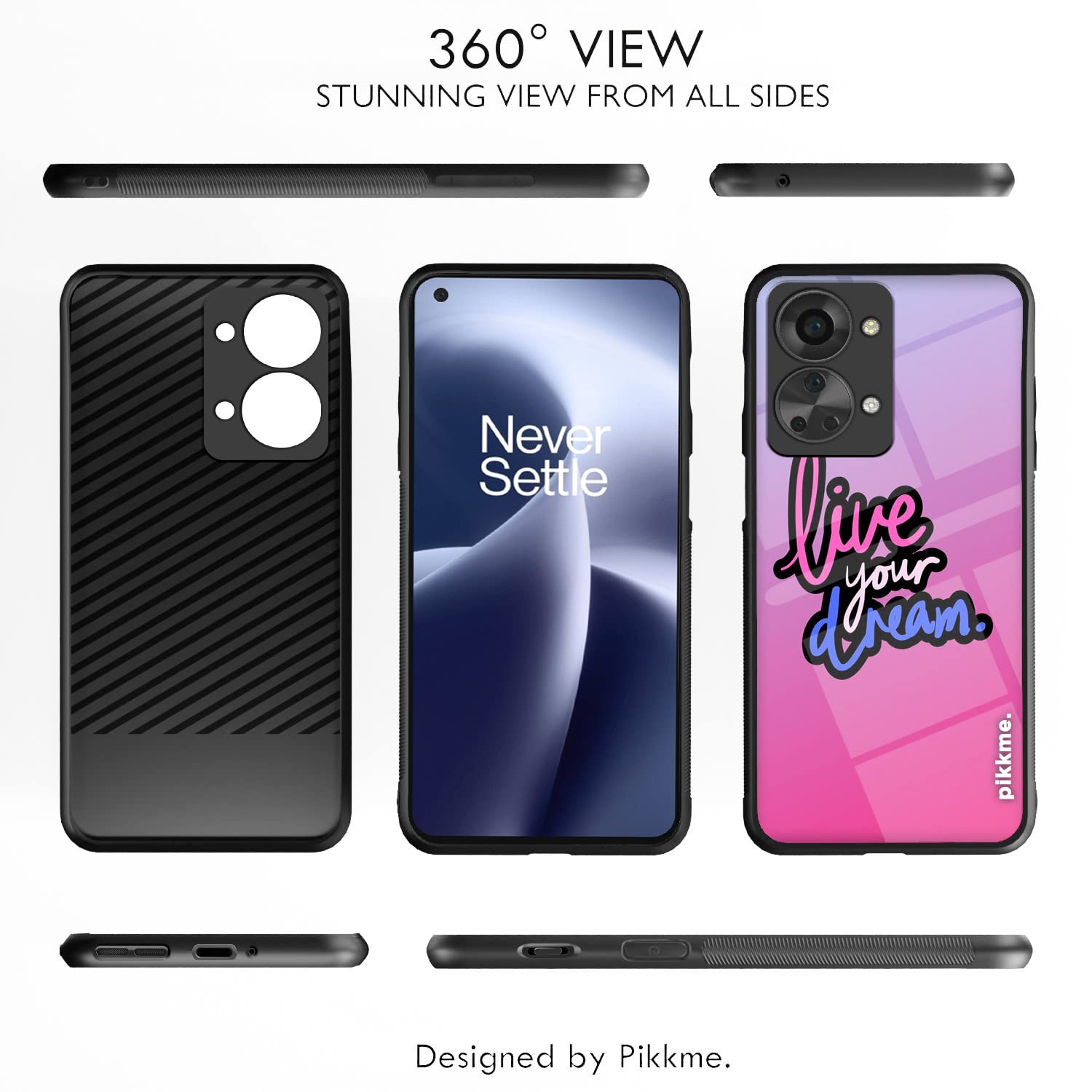 OnePlus Nord 2T 5G back cover by Pikkme – photo 2