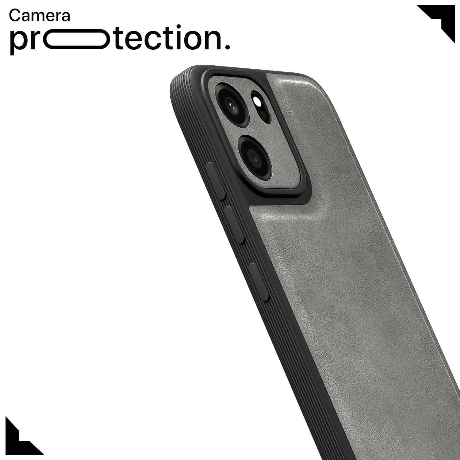 Grey Leather back cover for OnePlus Nord CE 6 5G – Pikkme – photo 5