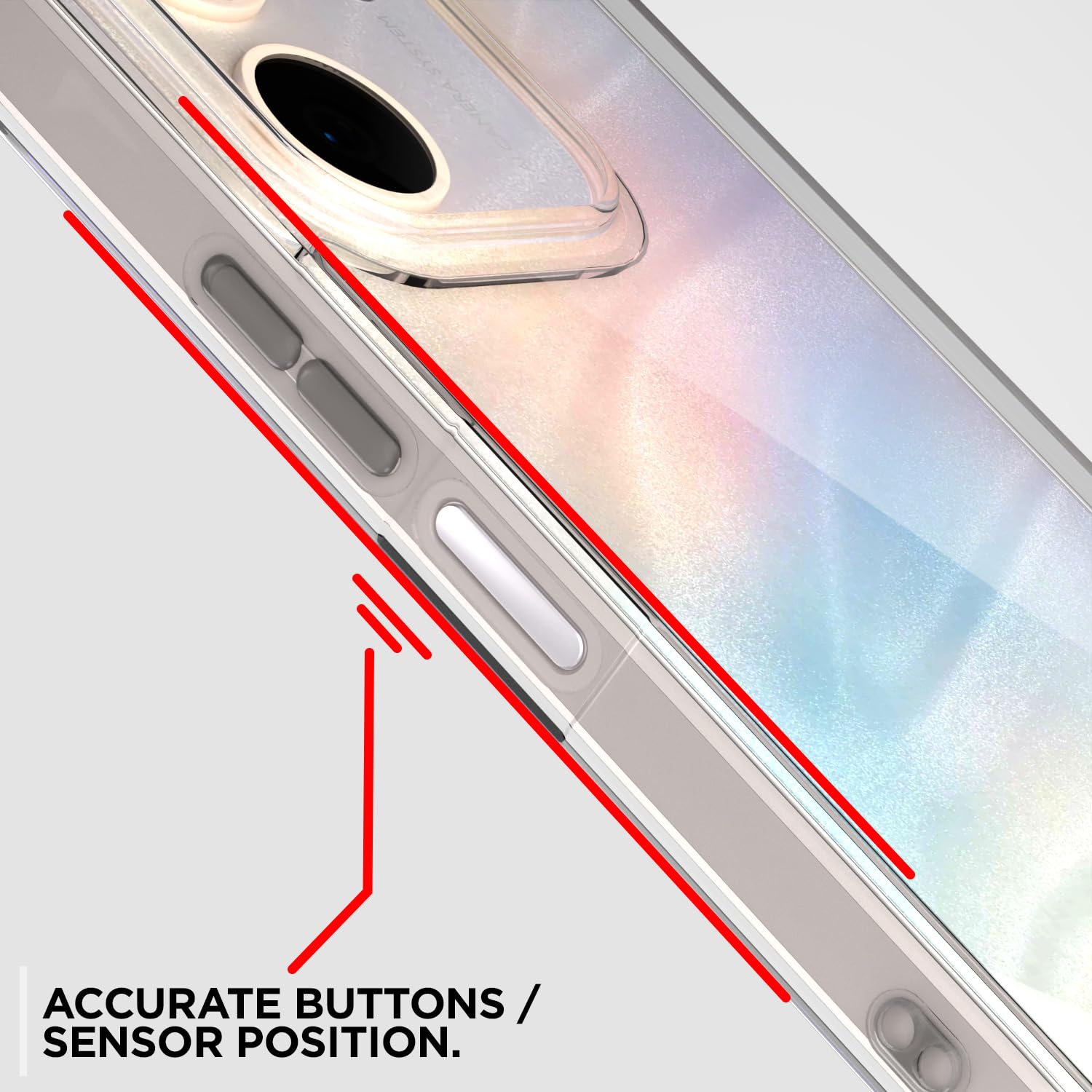 Pikkme Oppo A5x PC + TPU Crystal Clear Transparent Back Cover (Transparent)