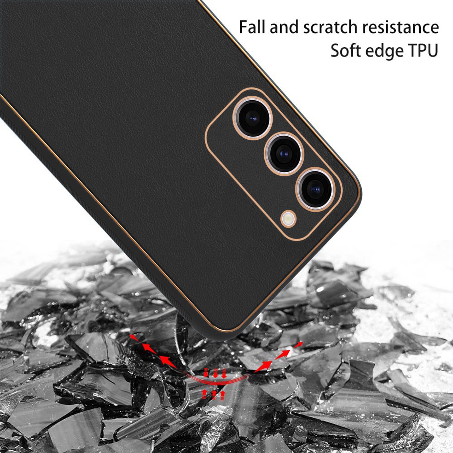 Black Chrome mobile cover for Samsung S23 Plus 5G – Pikkme – photo 3