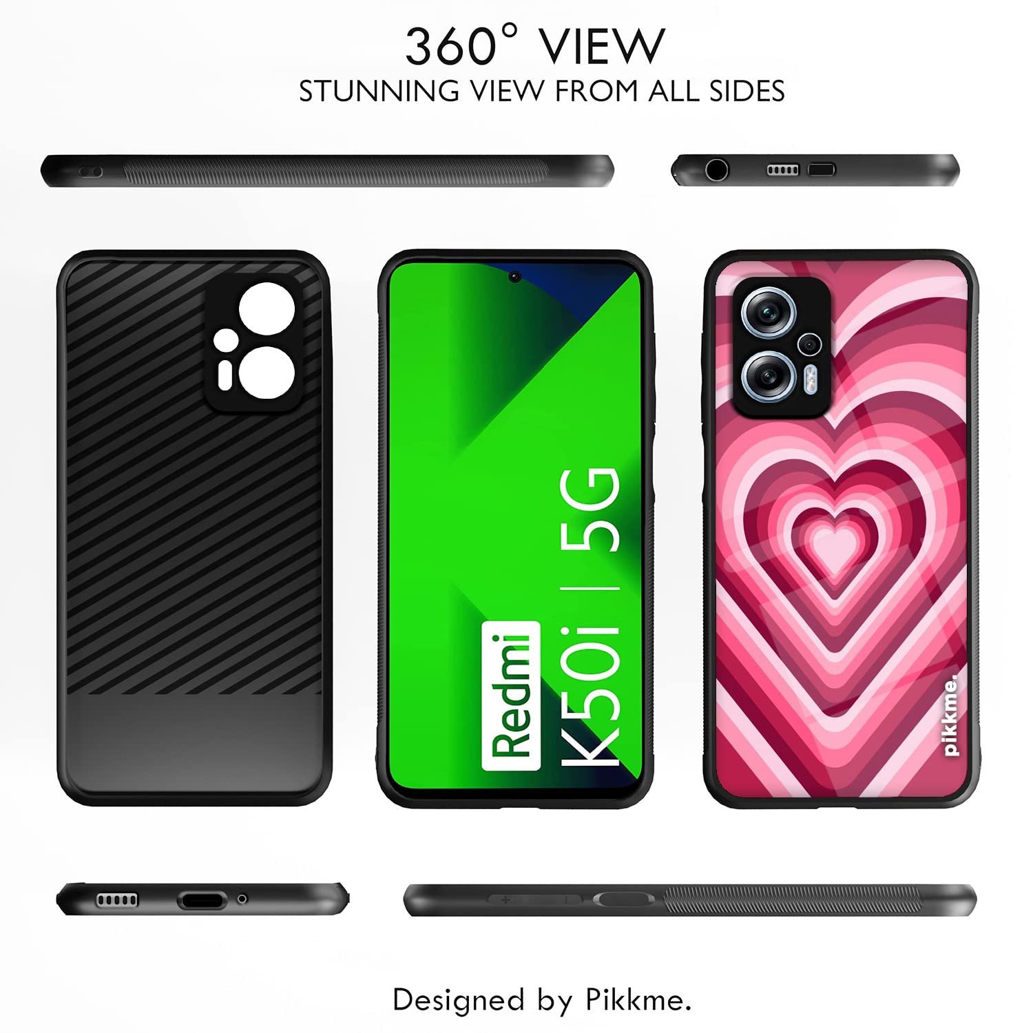 Redmi K50i 5G phone cover by Pikkme – photo 2