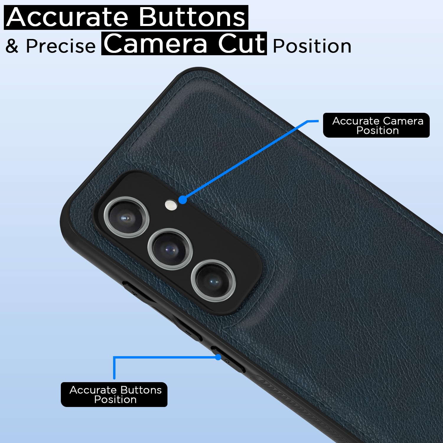 Blue mobile back cover for Samsung S23 FE 5G – Pikkme – photo 5