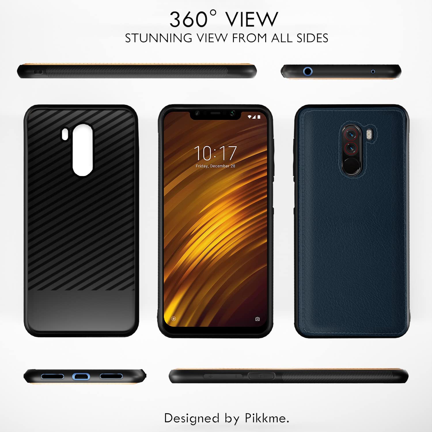 Pikkme blue phone cover for Poco F1 – photo 3