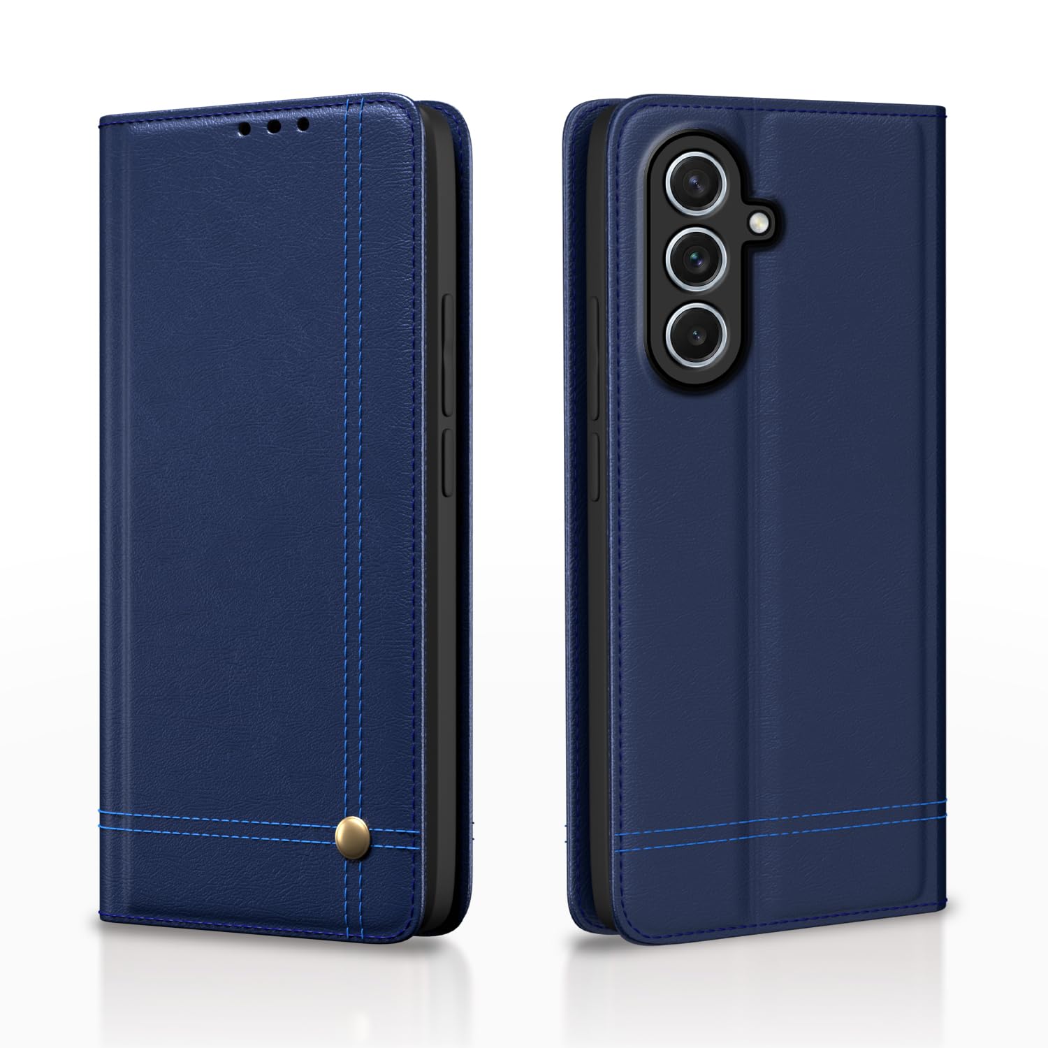 Pikkme blue Magnetic flip case for Samsung A03s