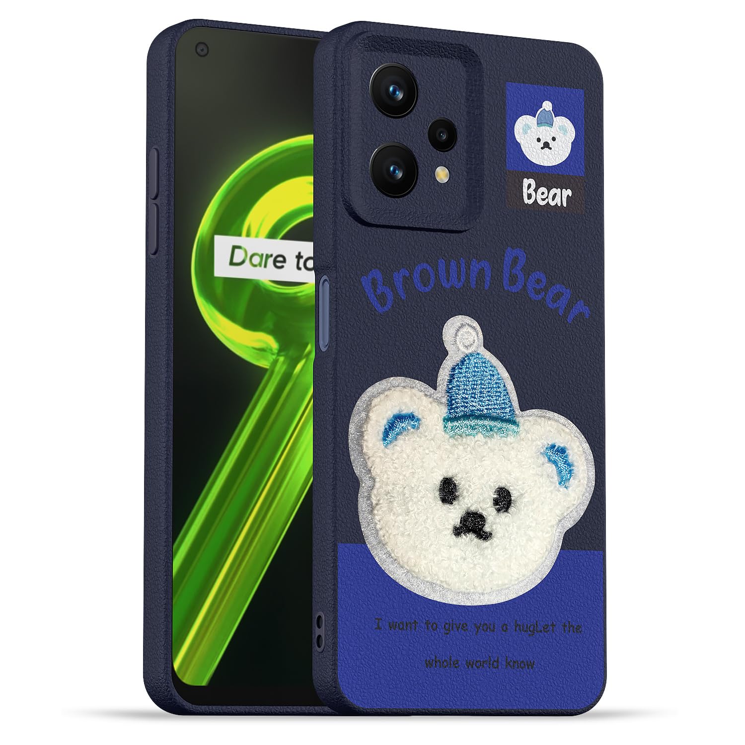 Blue back cover for Realme 9 4G/9 Pro Plus 5G – Pikkme