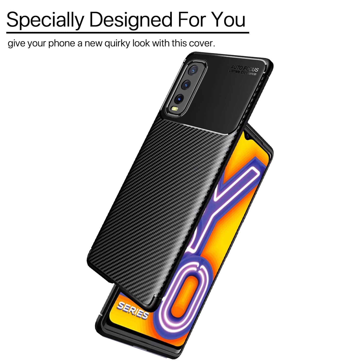 Black Carbon back cover for Vivo Y12s/Y20/Y20i/Y20G – Pikkme – photo 6