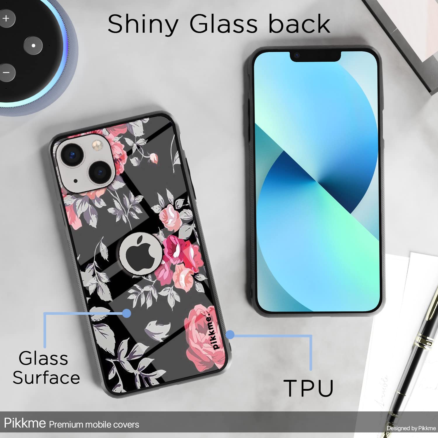 Pikkme iPhone 14 Flower mobile back cover – photo 3