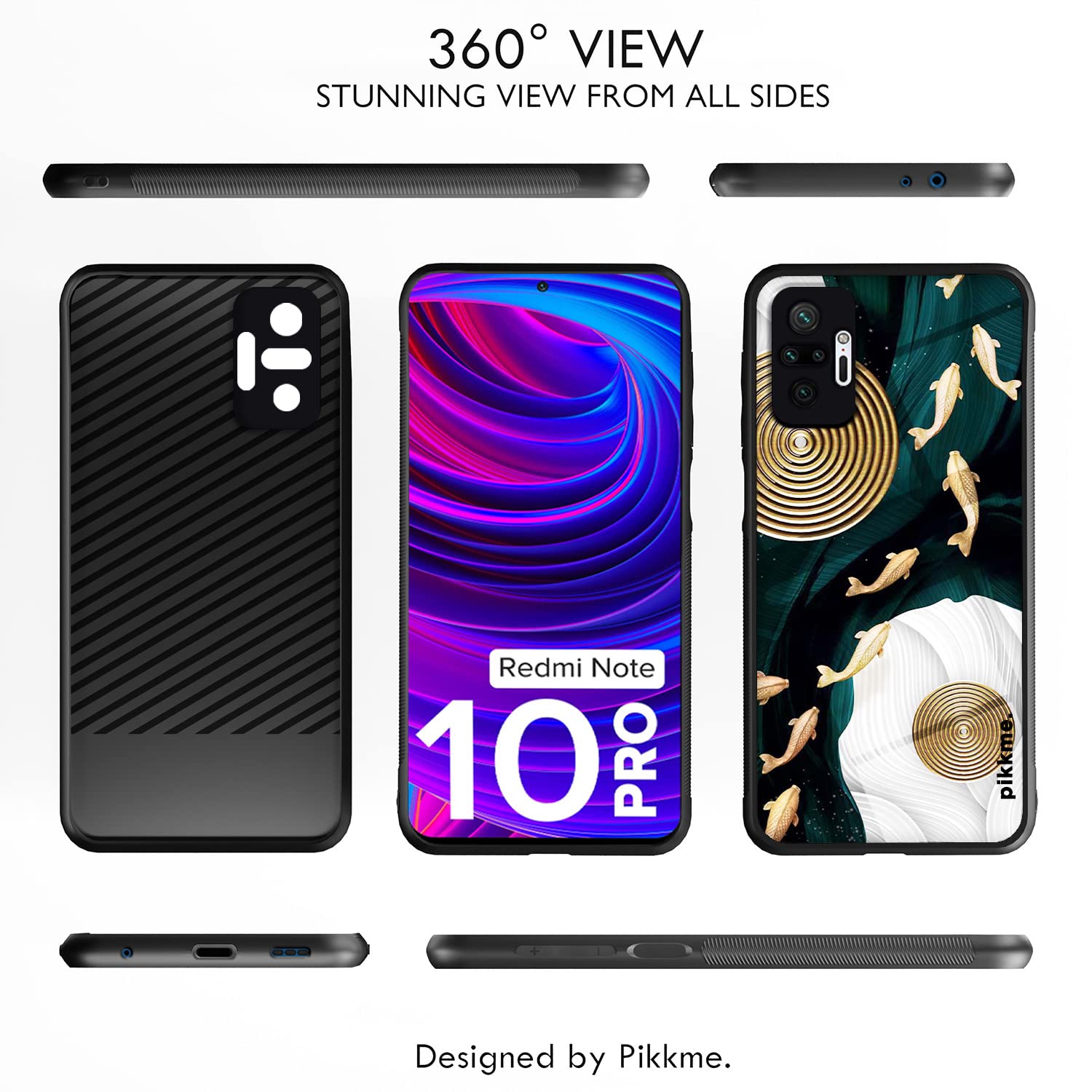 Redmi Note 10 Pro/Note 10 Pro Max Flower phone cover by Pikkme – photo 2
