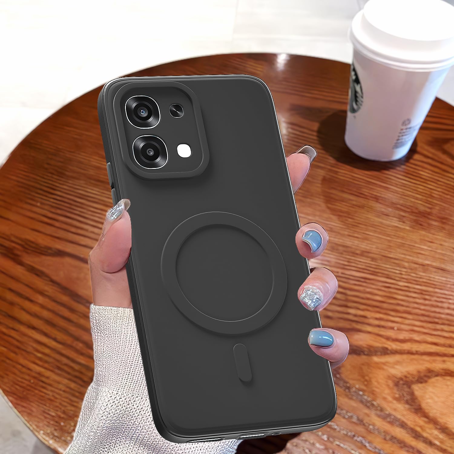 Black back cover for Oppo F31/F33 5G – Pikkme – photo 7