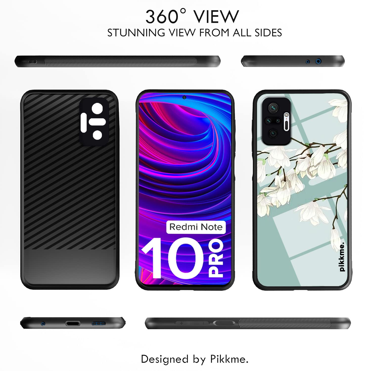 Pikkme Flower back cover for Redmi Note 10 Pro/Note 10 Pro Max – photo 2