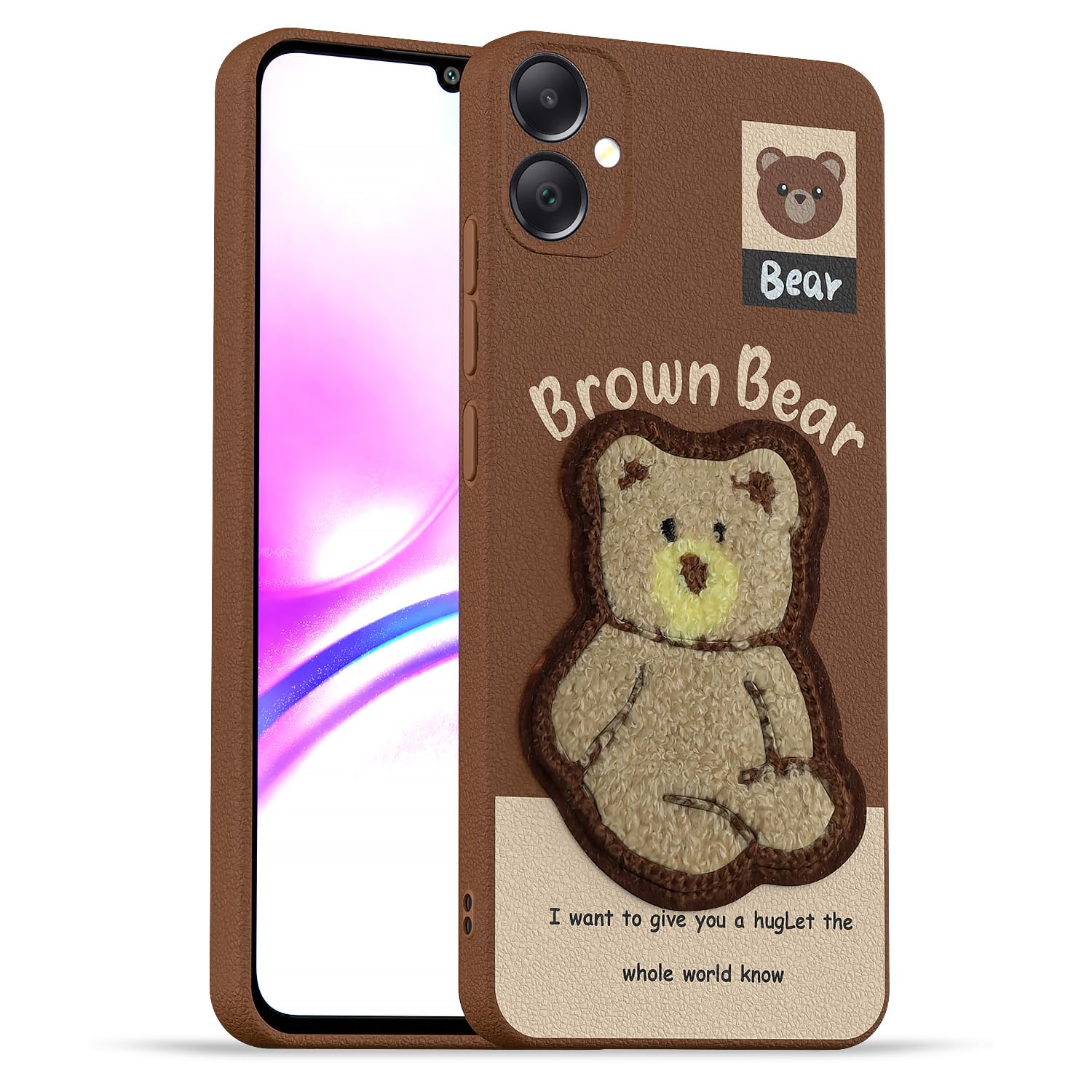 Brown mobile cover for Samsung A05/M05/F05 – Pikkme