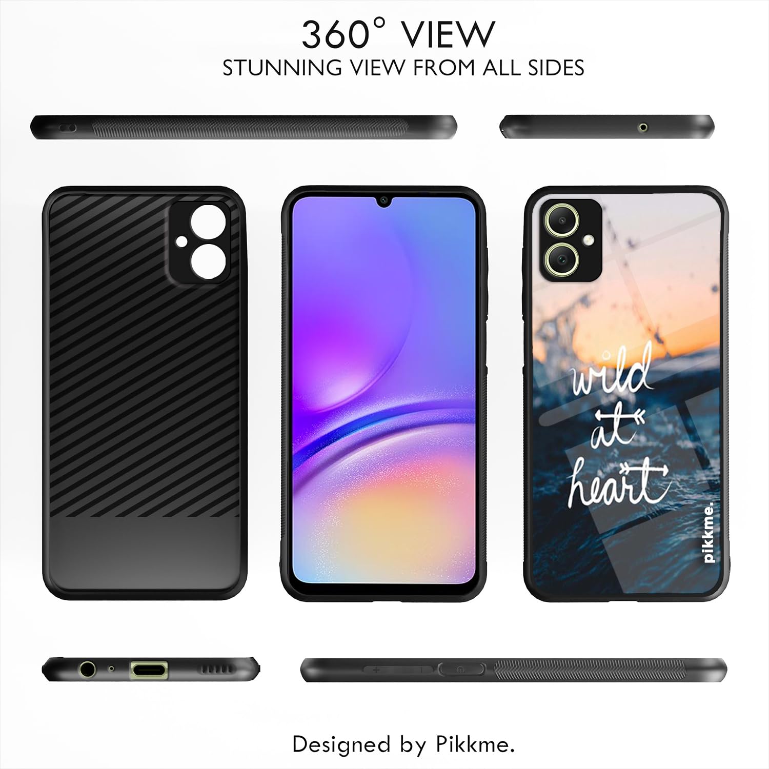 Samsung A05/M05/F05 Hybrid mobile back cover by Pikkme – photo 2