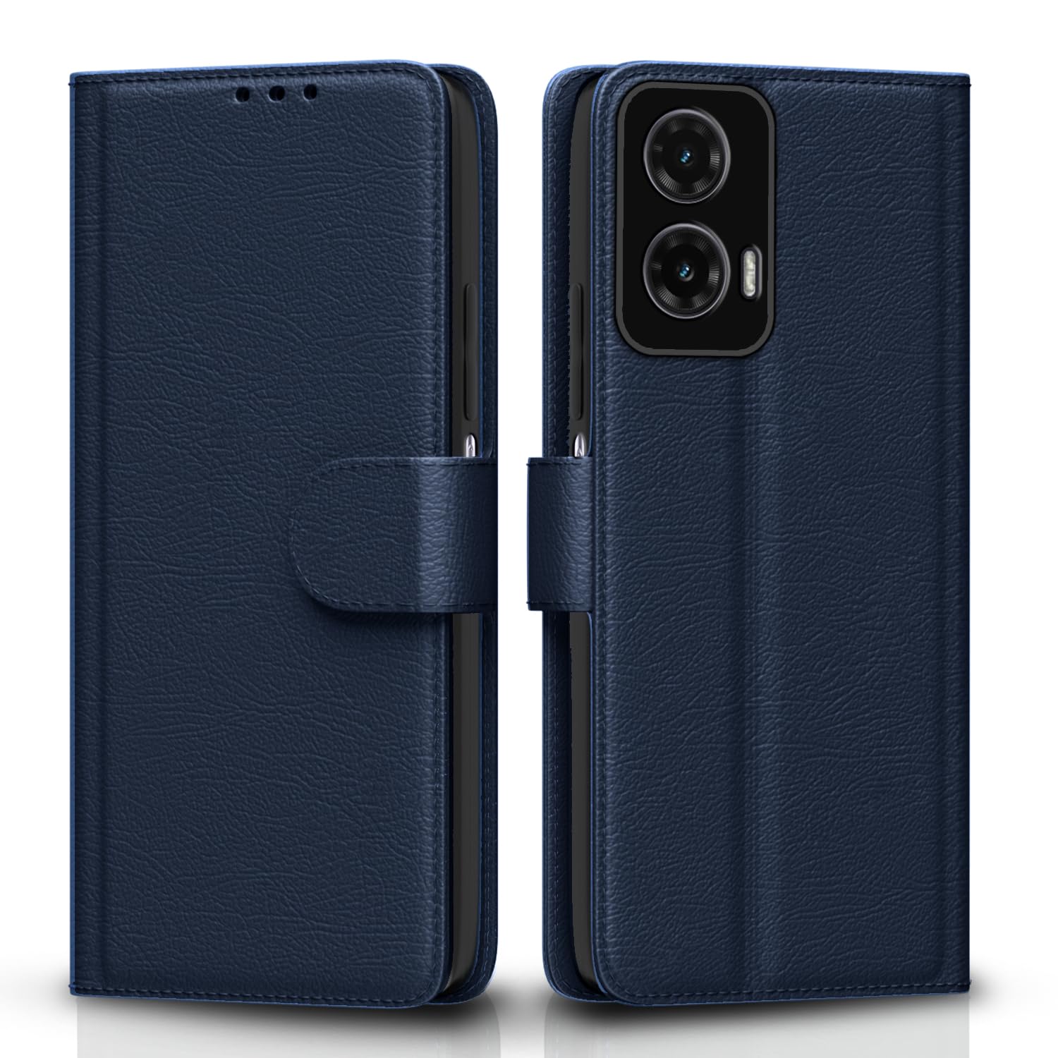 Blue Wallet flip case for Moto G35 5G – Pikkme