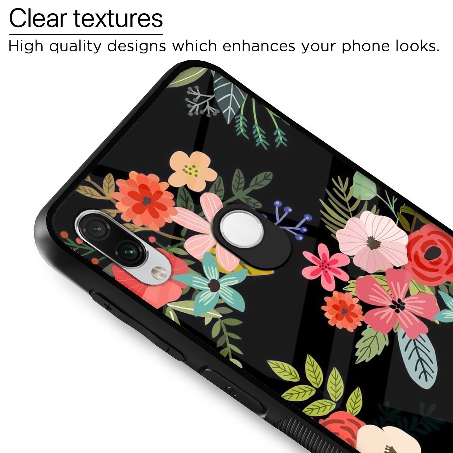 Pikkme Redmi Note 7/Note 7 Pro/Note 7s Flower back cover – photo 4