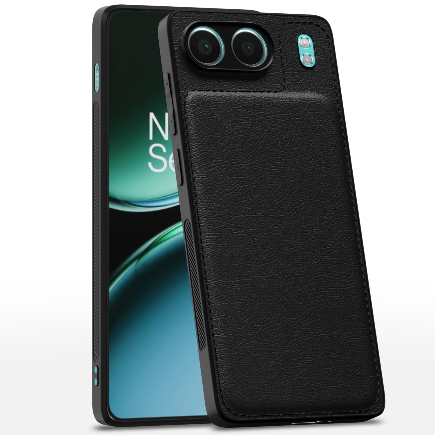 OnePlus Nord 4 5G LeatherBack Back Cover – Black